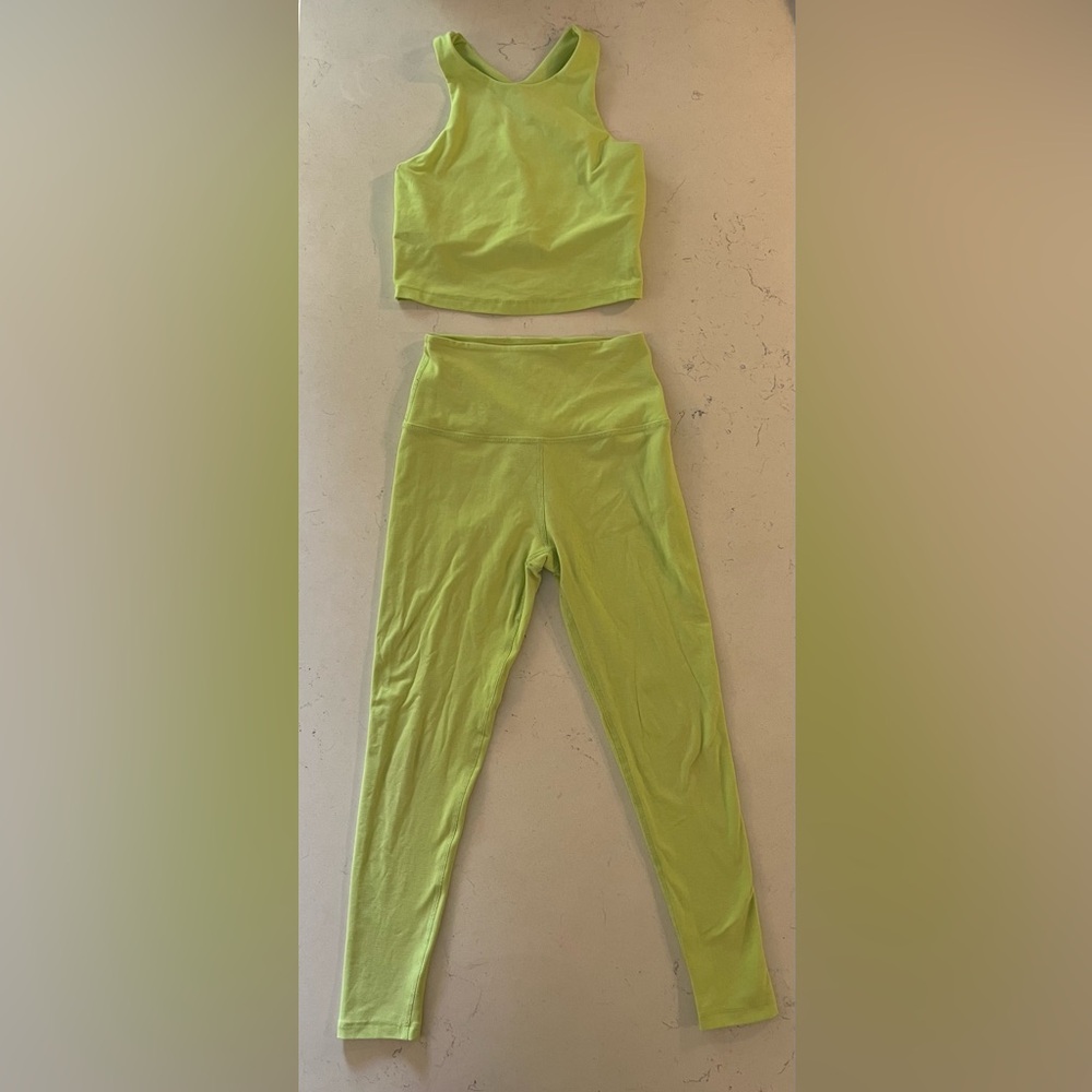 Beyond Yoga - Spacedye Caught in the Midi High Waisted Leggings and Bra